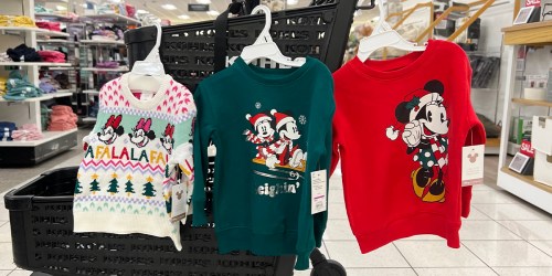 Kohl’s Disney Christmas Sweaters from $6.80 (Regularly $16)