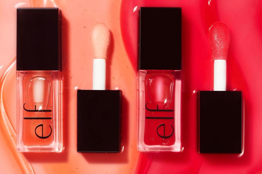 lip oils without lids on 