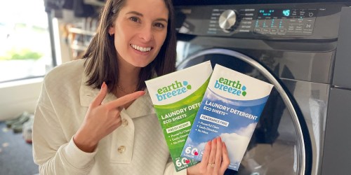 Earth Breeze Laundry Sheets Only $9.69 Shipped on Amazon | Just 16¢ Per Load!