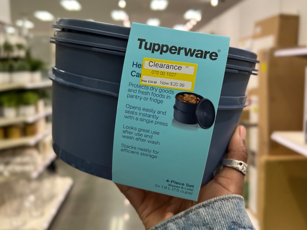 Tupperware clearance