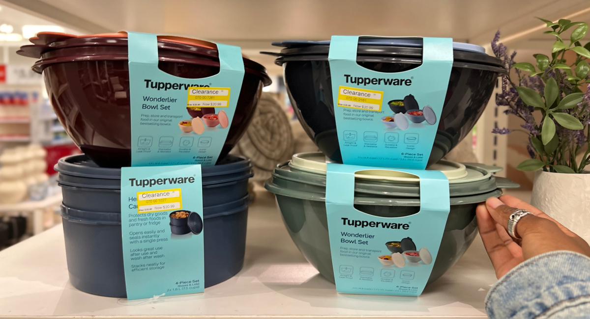 Tupperware Heritage Collection At Target: Comes in 3 New Earthy