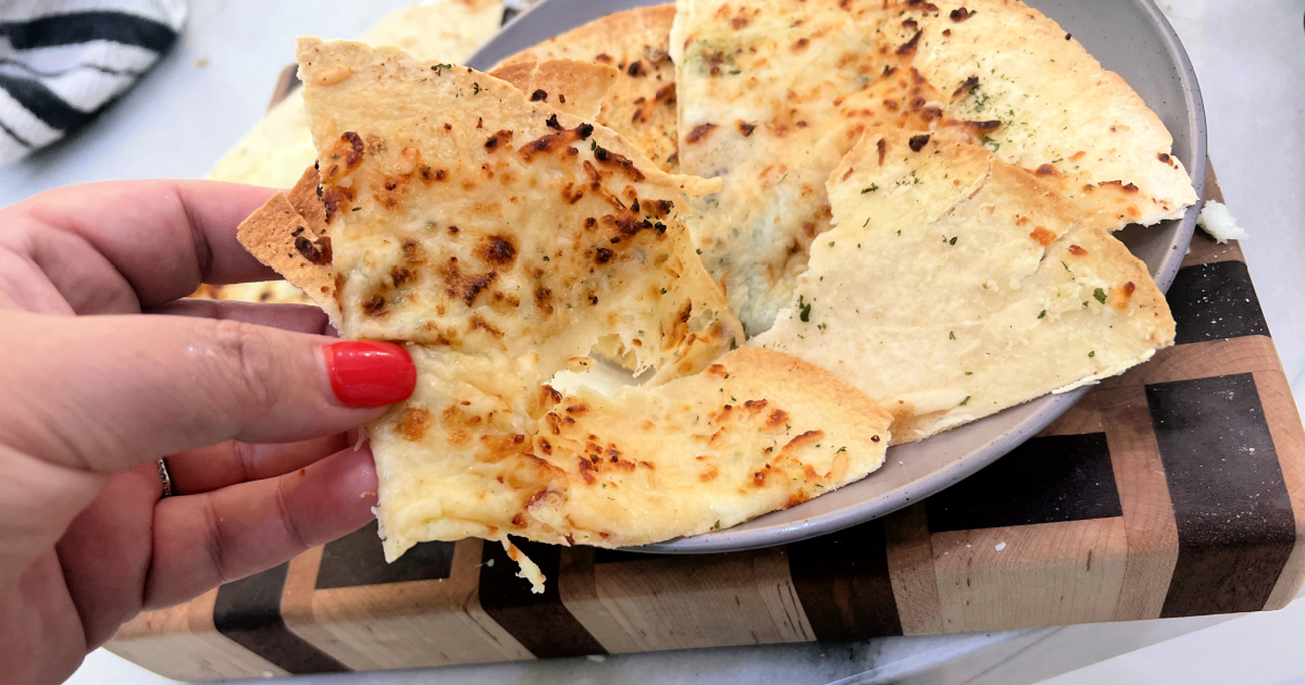 The Tortilla Garlic Bread TikTok Trend is Worth Trying!