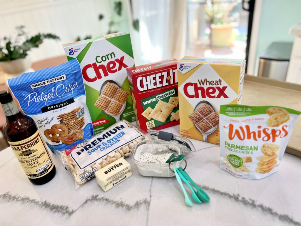 ingredients for ranch chex mix