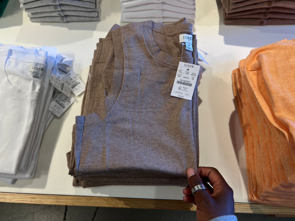 Up to 90% Off J. Crew Factory Clearance Styles | Tops, Sweaters, Jeans ...