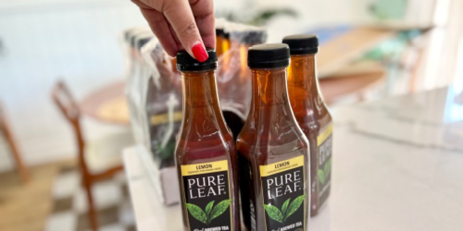 Pure Leaf Lemon Sweet Tea 12-Pack Only $8.64 Shipped on Amazon (Reg. $25)