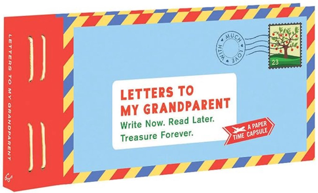 stock photo of letters to my grandparent booklet