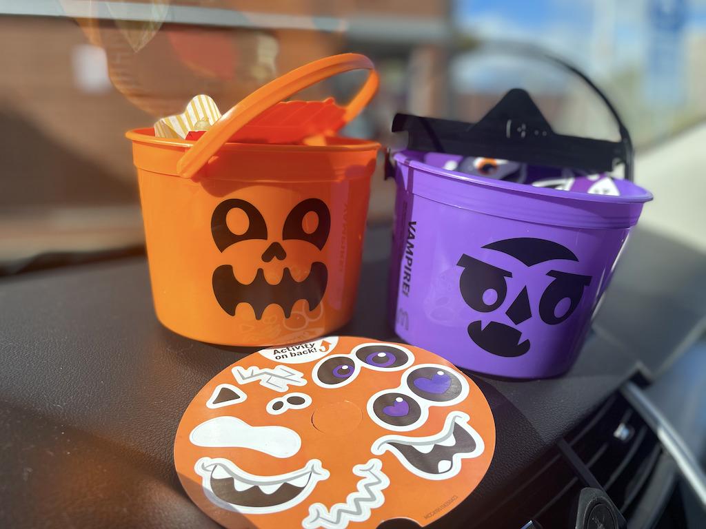 McDonald's Halloween Boo Buckets
