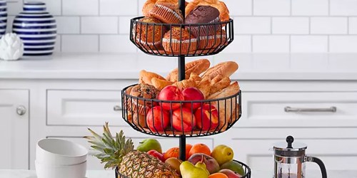 Sam’s Club 3-Tier Storage Basket Only $29.98 (Great for Snacks, Beauty Products & More)