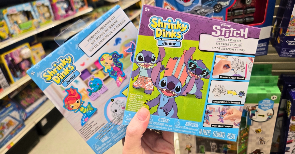 Michaels Has Shrinky Dinks from $5.59 | Disney, Minecraft, Hot Wheels, & More!