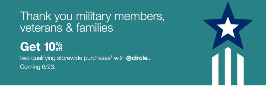 military member discount