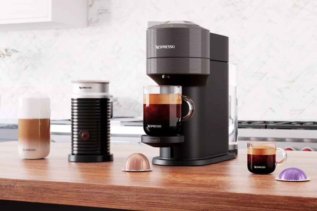 nespresso vertuo next and frother