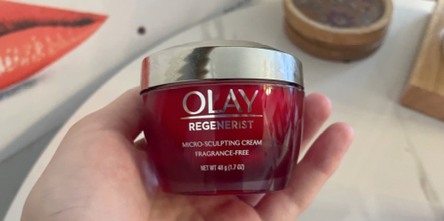 Olay Regenerist Micro-Sculpting Cream from $10.59 Each Shipped on Amazon (Reg. $27)