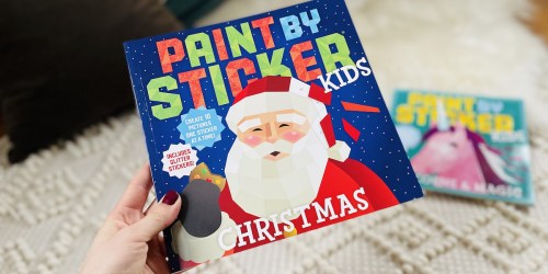 Buy 2 Paint by Sticker Kids Books, Get 1 FREE on Amazon (Under $5 Each!)