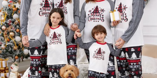 Matching Family Holiday Pajamas from $6.62 (Lots of Fun & Festive Designs)