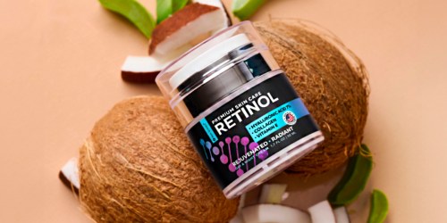 Retinol Cream w/ Collagen Just $10 Shipped on Amazon | Hydrates & Reduces Fine Lines