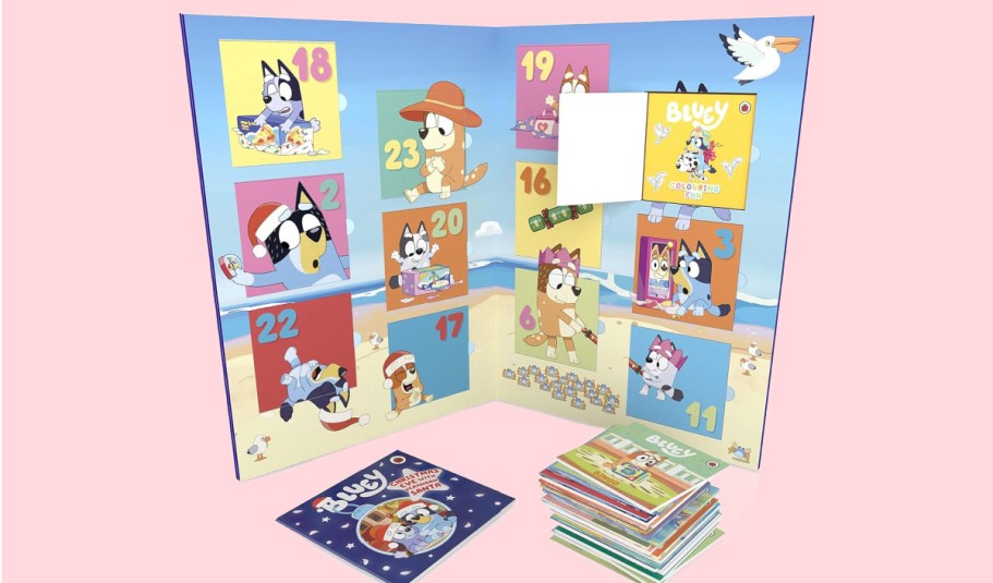 Pre-Order Bluey: Awesome Advent Book Bundle for $26.99 on Amazon or Walmart