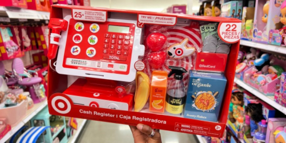 Target Toy Cash Register & Accessories Only $20.99 – Includes Shopping Bag, Groceries & More