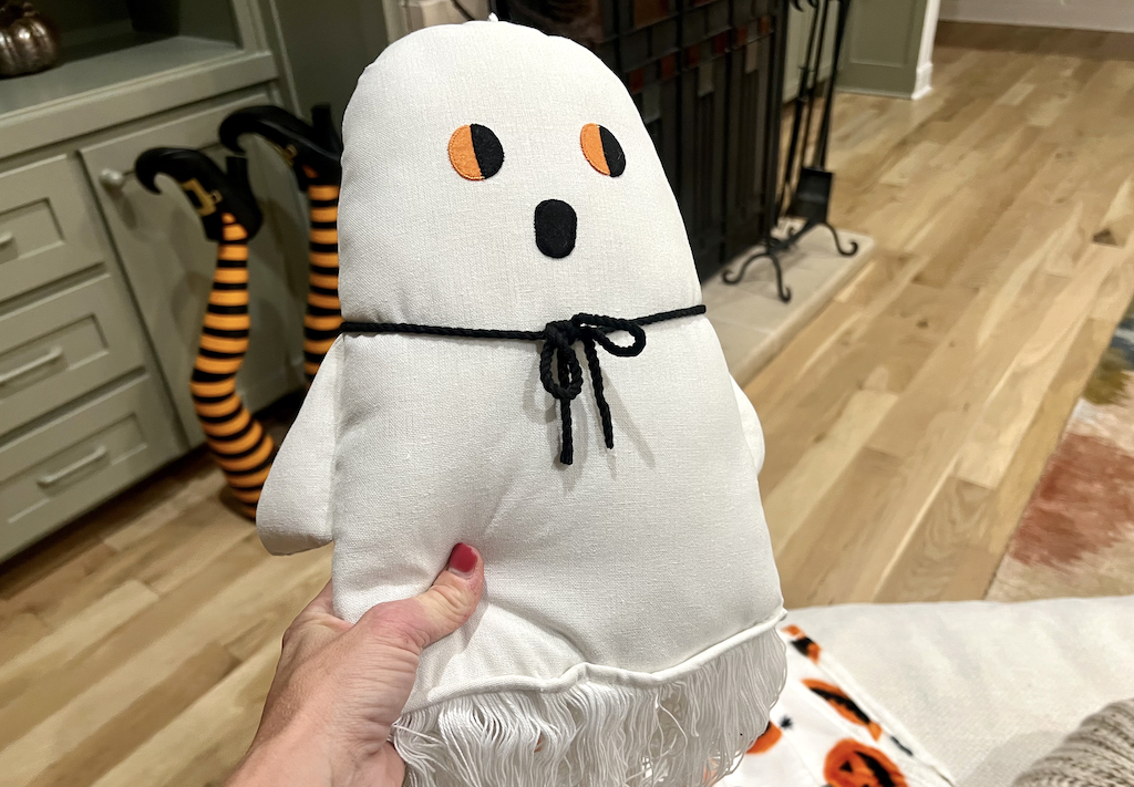 Spooky Savings Alert: 30% Off Target Halloween Decor, Including Fabric Hanging Ghost for Only $10.50!