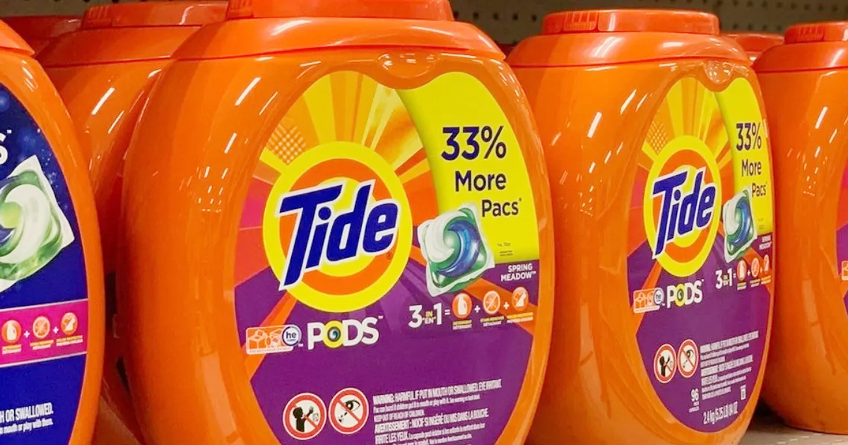 tide spring meadow pacs containers