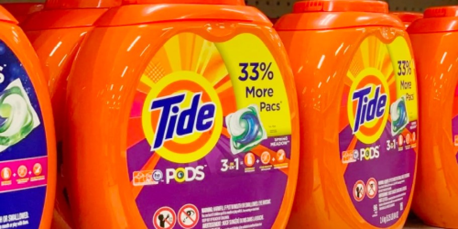 Stock Up on Tide Pods on Amazon = Just 16¢ per Pod Shipped After Rebate