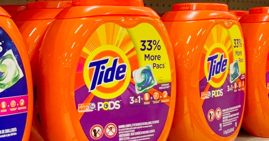 tide spring meadow pacs containers