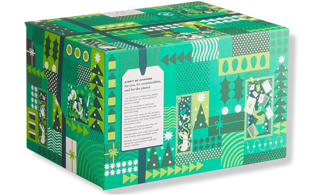 ultimate advent of change advent calendar from the body shop.