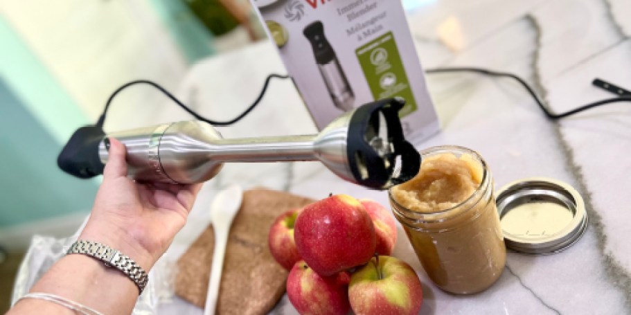 Vitamix Immersion Blender Just $99.99 Shipped (Reg. $199) | Perfect for Soup, Applesauce, & More