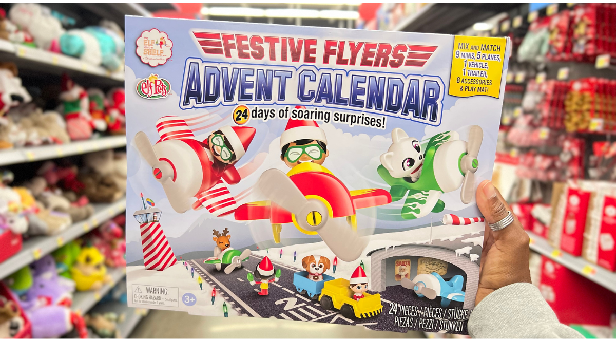 The Elf on the Shelf Festive Flyers Advent Calendar for Kids