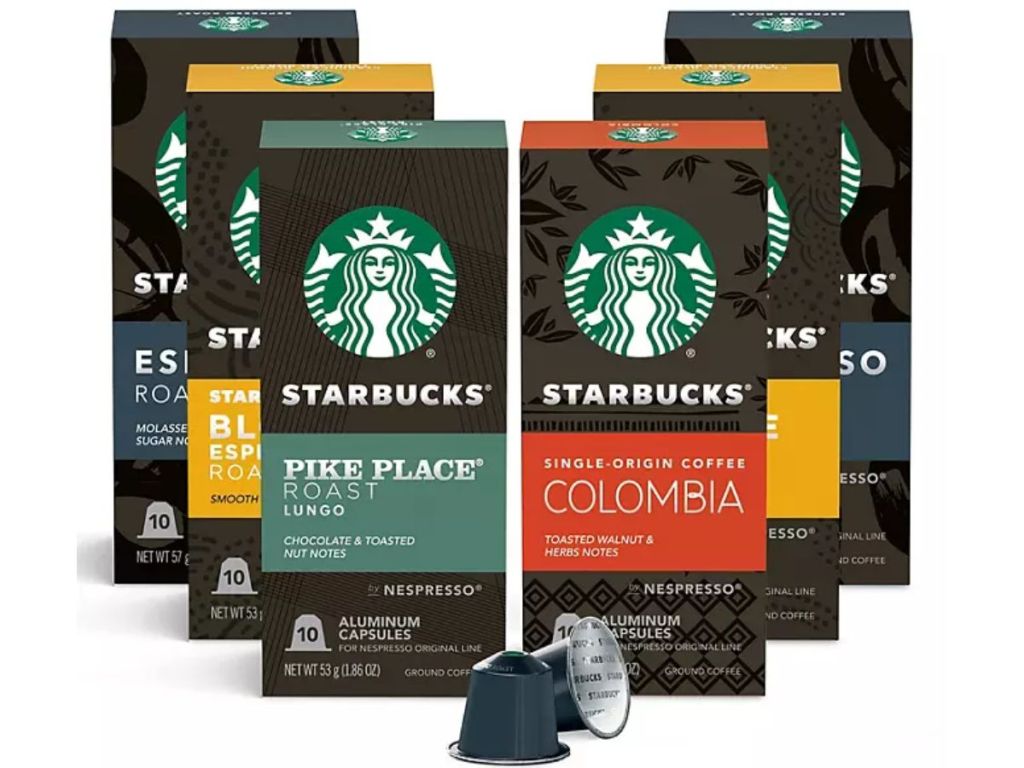 Starbucks Nespresso Pods 60 Count