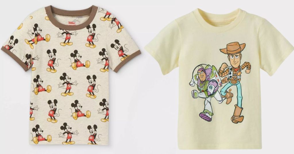 Disney Toddler T-shirts from Target