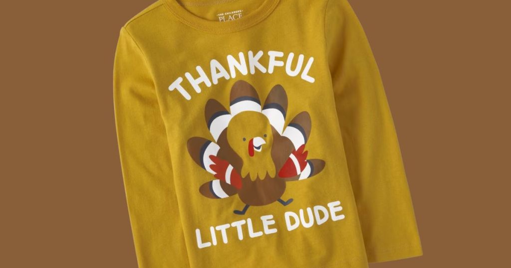 Baby And Toddler Boys Thankful Graphic Tee from The Children's Place