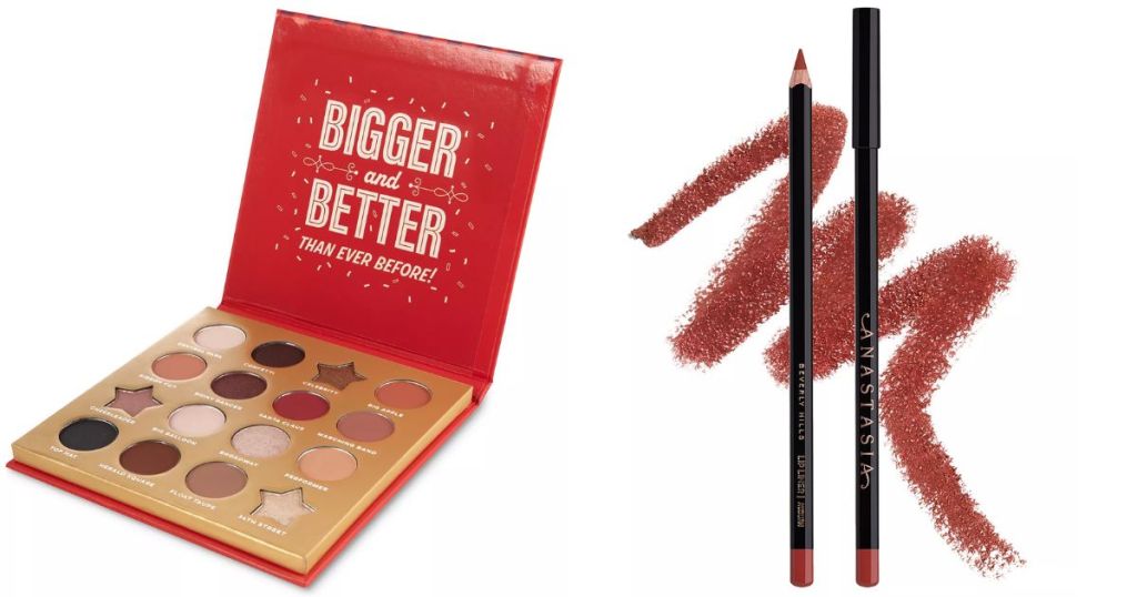 Macy's Thanksgiving Day Parade Confetti Collection Eyeshadow Palette, Created for Macy's and Anastasia Beverly Hills Lip Liner 