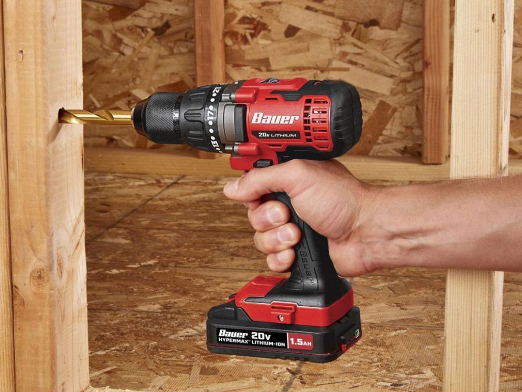Bauer 20V Cordless 1/2 in. Drill/Driver Kit