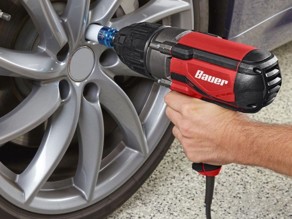 Bauer 8.5 Amp 1/2 in. Impact Wrench with Rocker Switch 