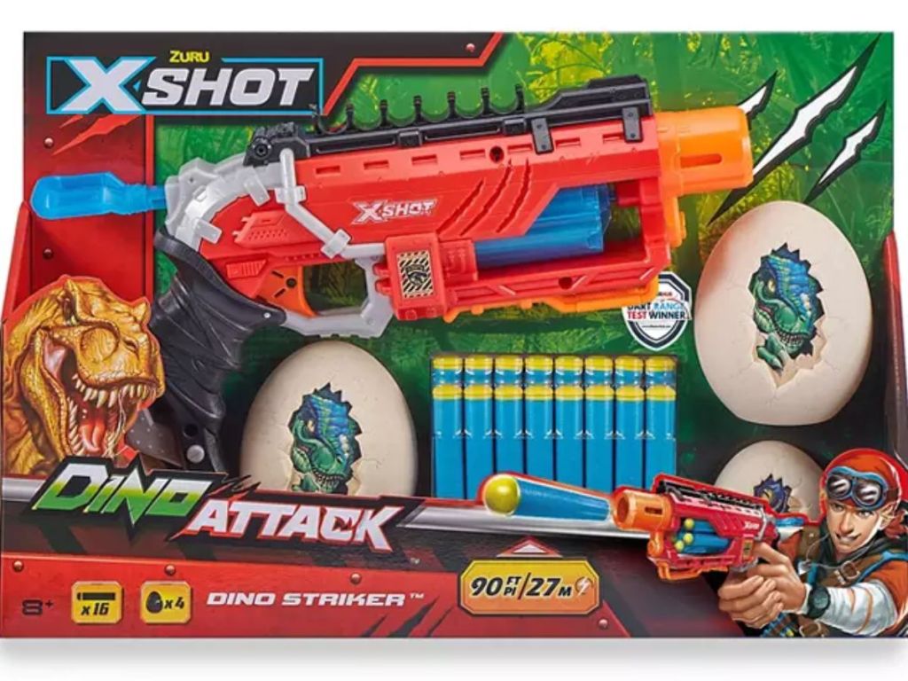 Zuru X-Shot Dino Attack Dino Striker Blaster 