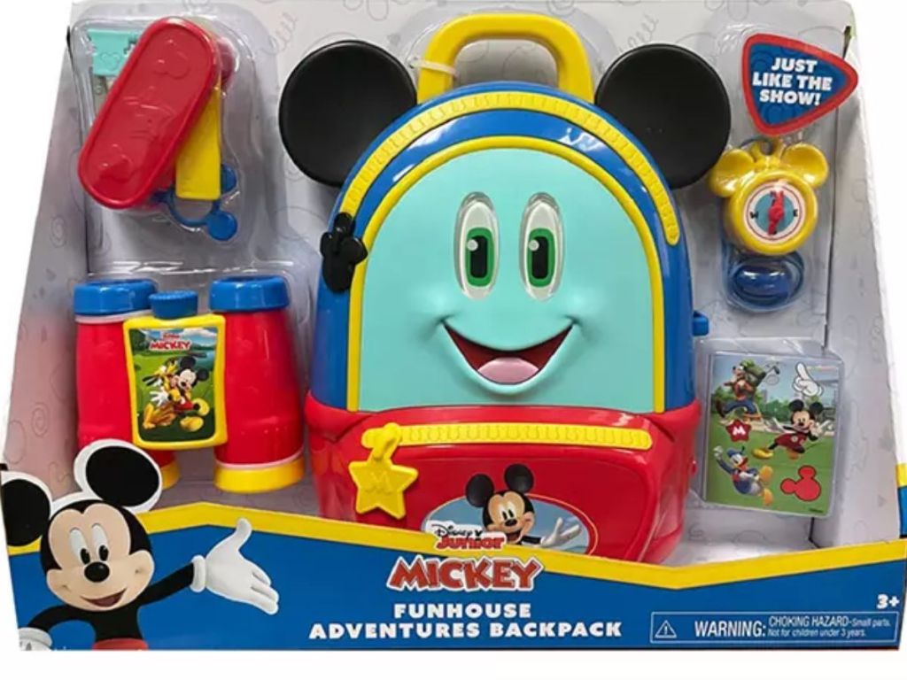 Disney Junior Mickey Mouse Funhouse Adventures Backpack 
