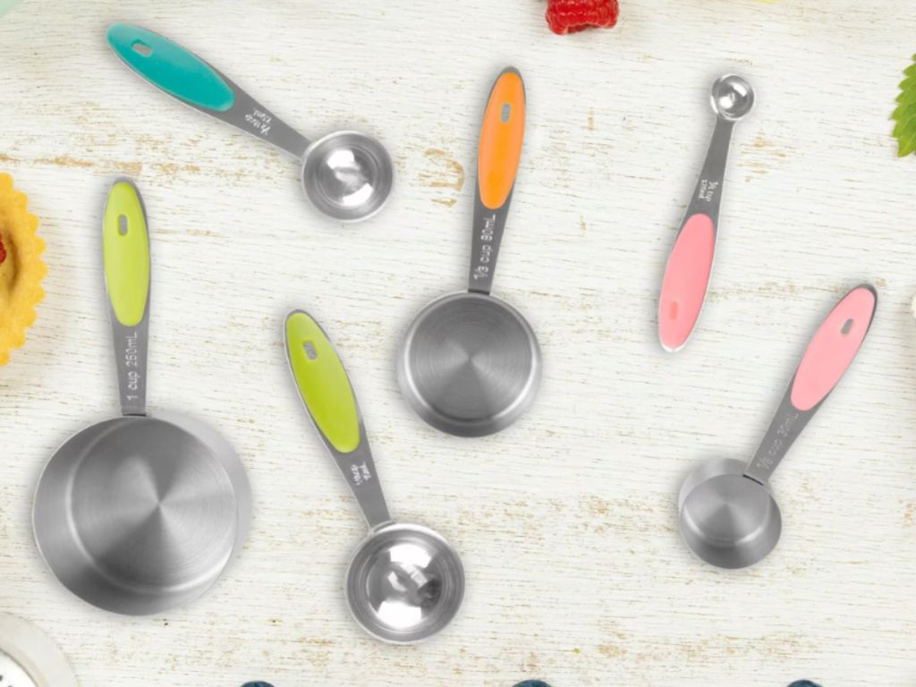 Classic Cuisine Stainless Steel Measuring Spoons & Cups