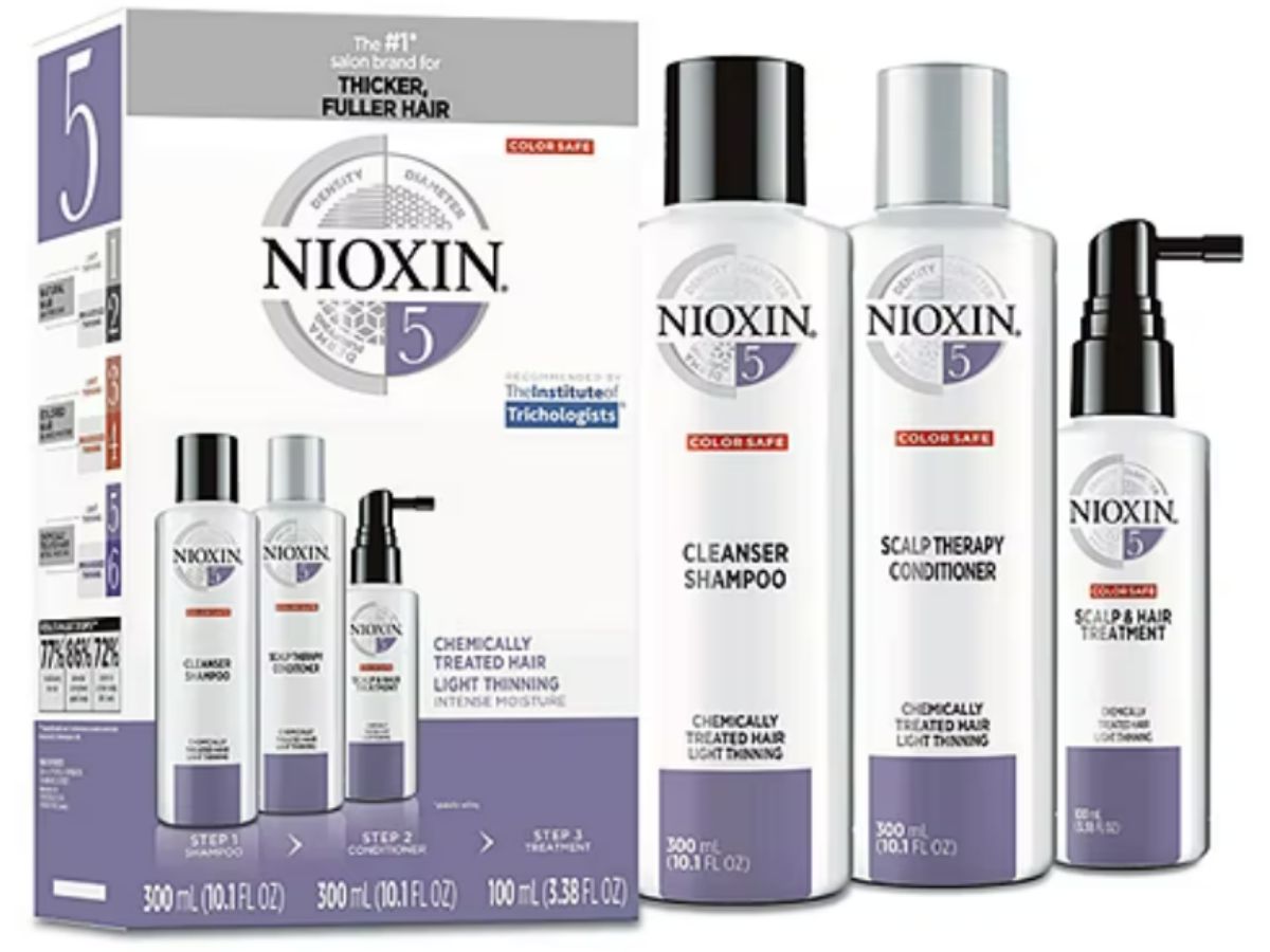Nioxin Hair Care Kit System 5 Value Set 