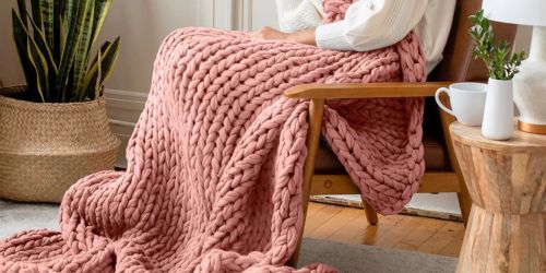 Berkshire Chunky Rope Blanket from $59.99 Shipped (Reg. $100) – Feels like Giant Knit Sweater