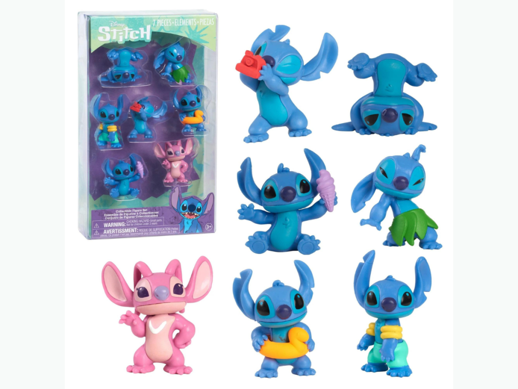 Disney Stitch Collectible Figures box 