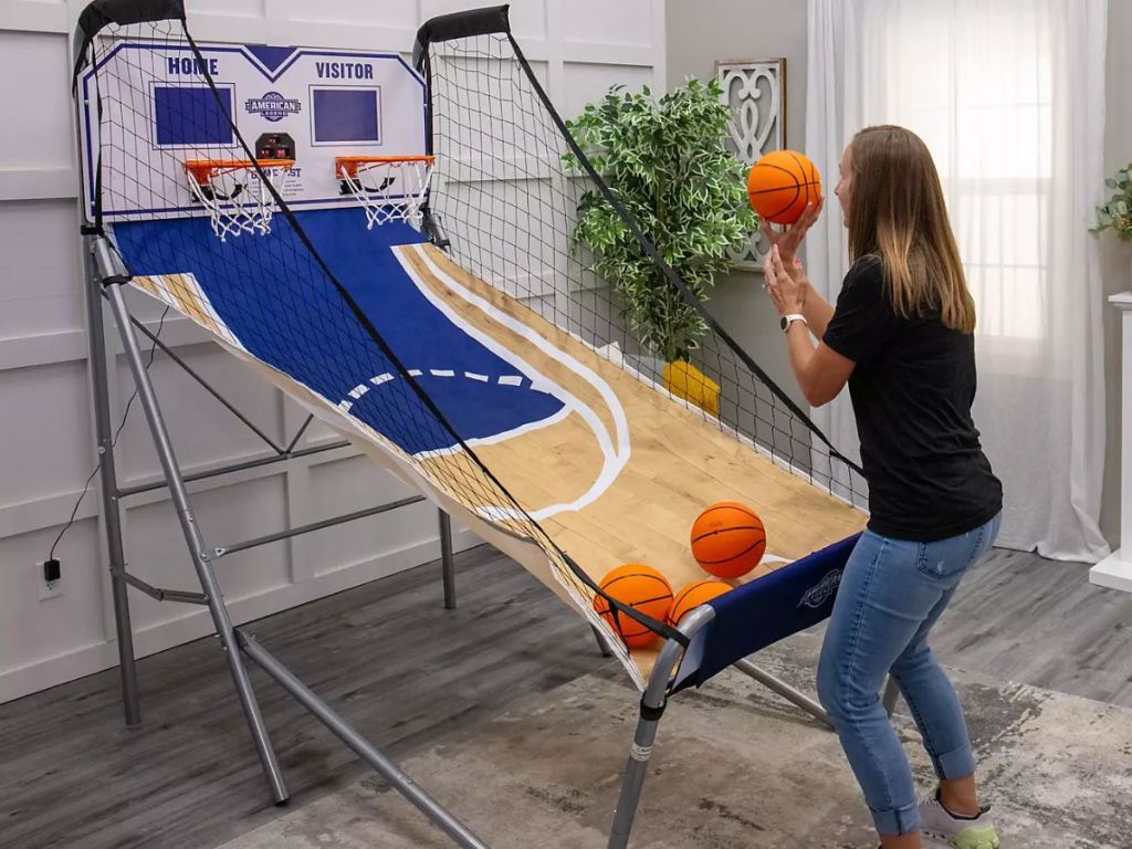 Indoor Basketball Shooting Game
