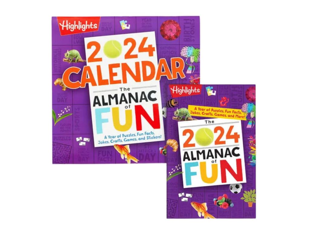 image of Highlights 2024 Almanac of Fun and 2024 Calendar