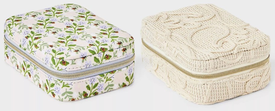 A New Day Jewelry Storage Case in Lady Bug and Embroidered