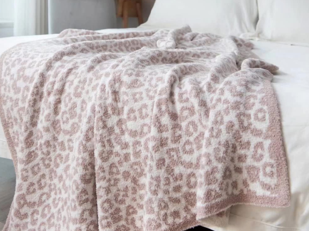 Super Soft Leopard Throw Blankets Just $23.88 On Amazon (Reg. $40 ...