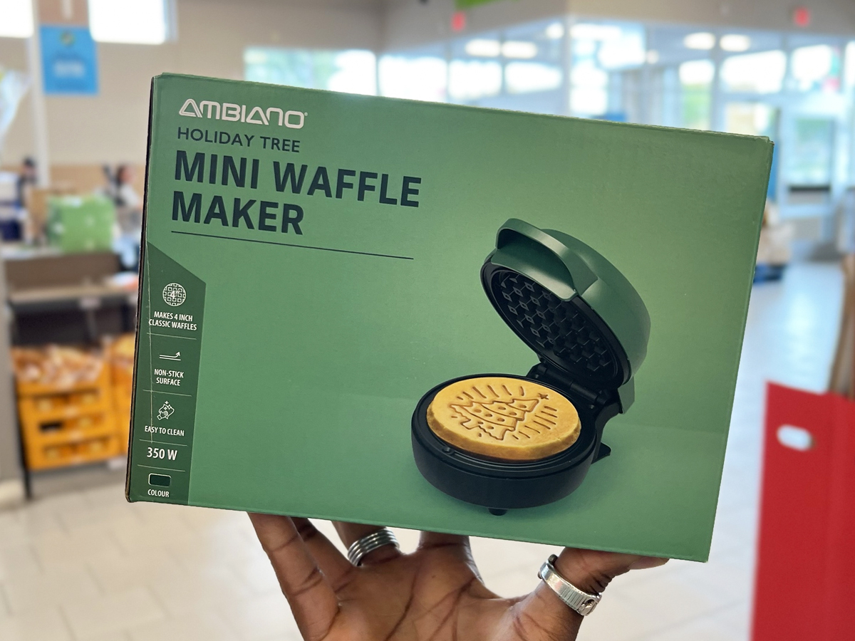 New ALDI Weekly Finds | Mini Holiday Waffle Makers, Burt’s Bees Gift Sets, & More!