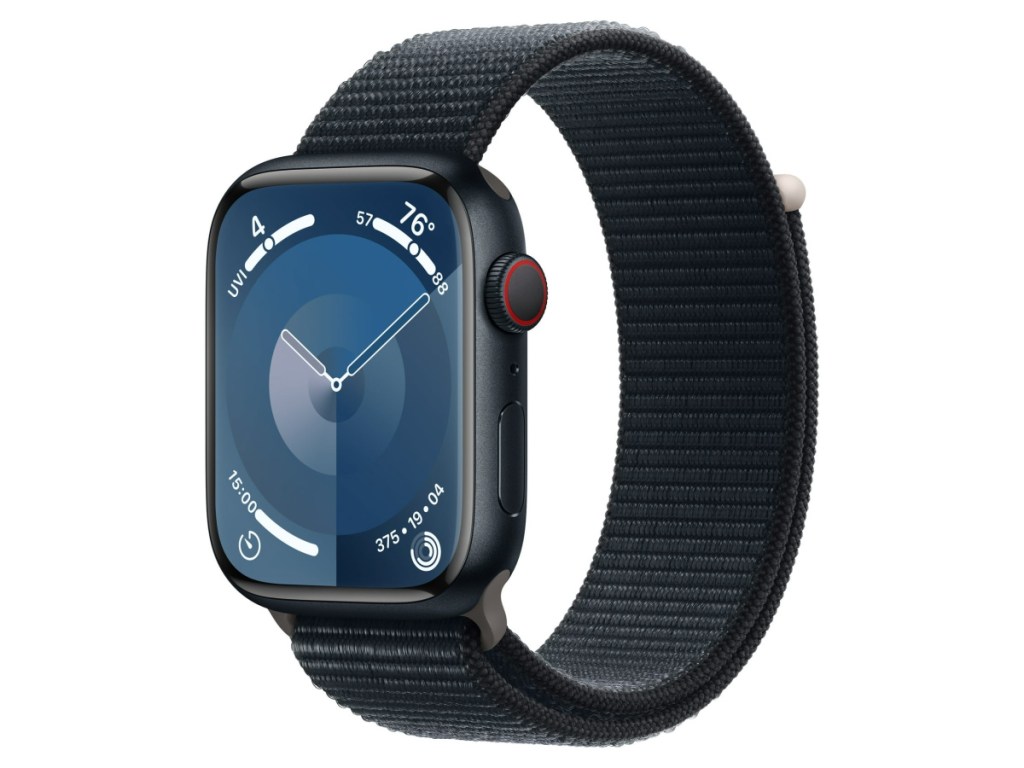 Apple Watch Series 9 GPS + Cellular 45mm Sport Loop Band