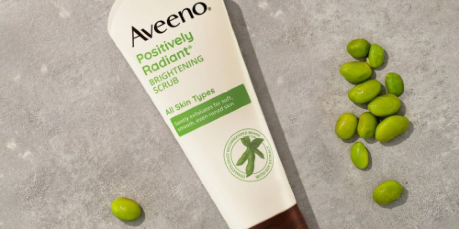 Aveeno Brightening Scrub 2oz Facial Cleanser $2.81 Shipped on Amazon