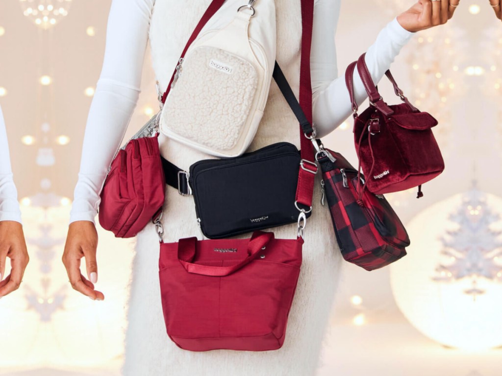 Baggallini Bags from  Shipped (Regularly +) – Check Out The New Red Buffalo Plaid Print