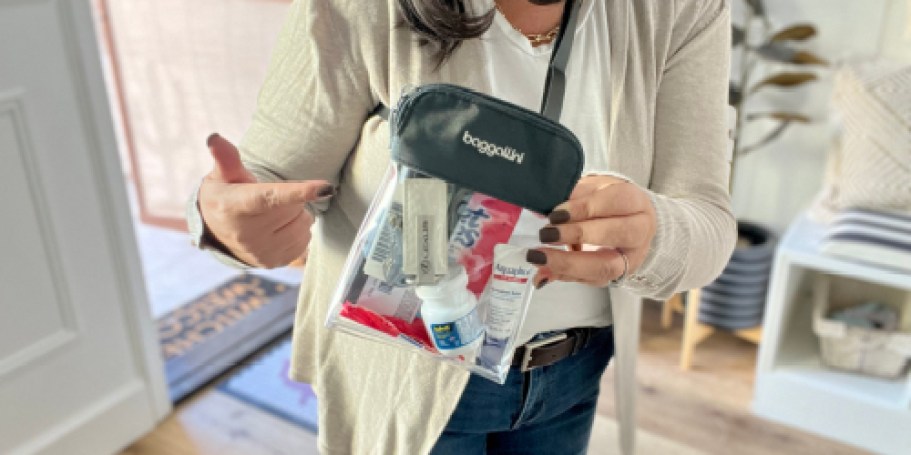 GO! Baggallini Clear Crossbody Bag Only $11.87 Shipped (Regularly $20)