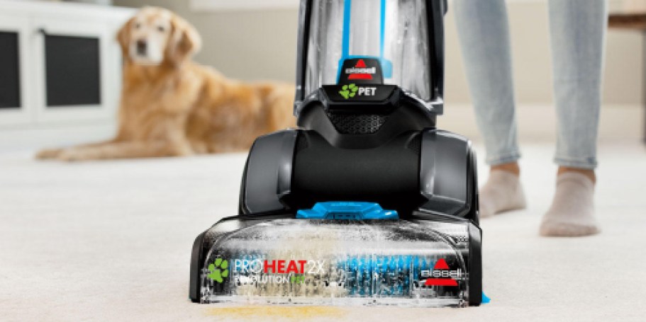Score $100 Off This BISSELL ProHeat Pet Hair Carpet Cleaner on Target.com